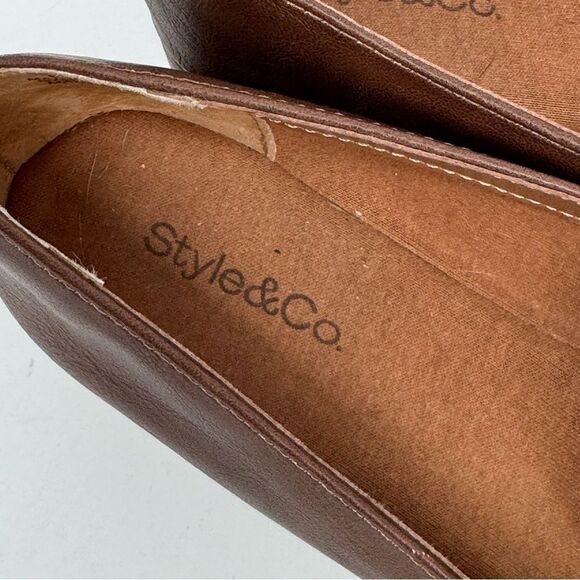 Style & Co Women's Ursalaa Square-Toe Loafer Flats - Picture 5 of 7